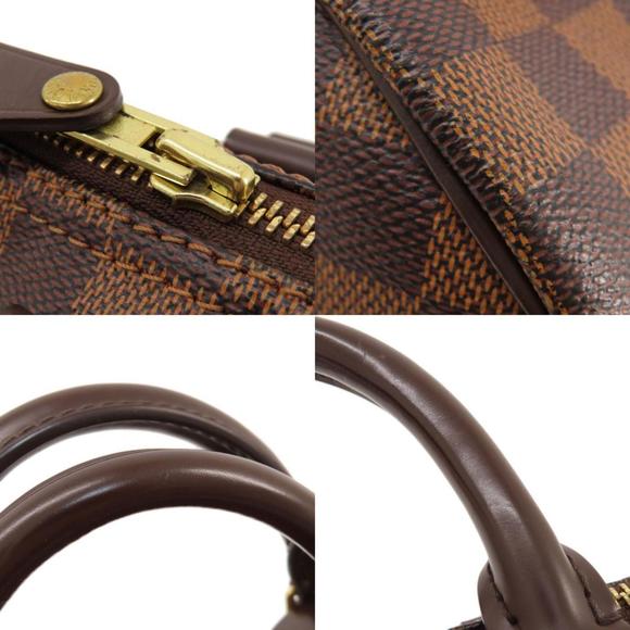 LOUIS VUITTON Brown Damier Speedy 25 Bag - Picture 9 of 11